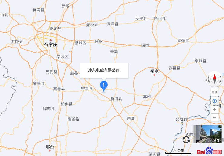 津东电缆有限公司地理位置
